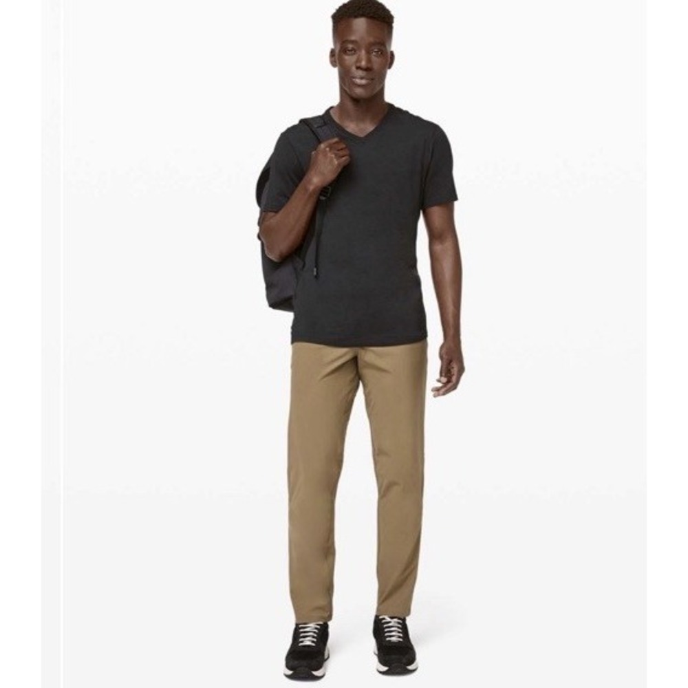 Lululemon ABC Pant Classic *34" Size 33 Artifact Tan‎ Performance Golf